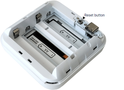 Wi-Fi temperatūros ir drėgmės jutiklis Shelly H&T Gen 3 matinės juodos sp. 3800235261545