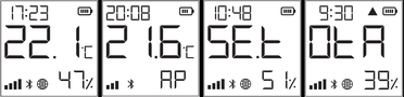 Temperatuuri ja niiskuse andur Shelly H&T Gen 3, elevandiluu 3800235261552 3800235261552