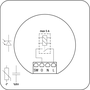 Shelly Wall Display White+BLU H&T Ivory 3800235264898 3800235264898