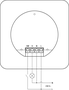 Shelly Wall Display White+BLU H&T Ivory 3800235264898 3800235264898