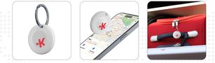 Luggage / keys / backpaks finder eTag (working with iPad and iPhone "FindMy" application) SKROSS SKTAETAG01PCCN 7640166329251