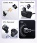 Belaidės Bluetooth 5.3 ausinės Bowie E18 su įkrovimo dėklu, juodos A00023800123-00 6932172657253