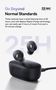 Belaidės Bluetooth 5.3 ausinės Bowie E18 su įkrovimo dėklu, juodos A00023800123-00 6932172657253