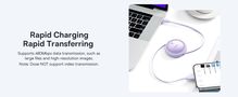 Kabelis USB C - IP Lightning 20W 1m suvyniojamas juodas Free2Pull BASEUS P10364501111-00 6932172661359