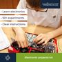 Edukacinis elektronikos rinkinys su 50 eksperimentų (EN kalba) elekroninės grandinės Velleman KNS130 5410329759551