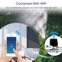 Smart water and gas valve Wi-Fi, black, with power adaptor WV-LZ-EU-BK-MS 6974246479514