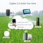 Smart water and gas valve, ZigBee, black, with power adaptor ZV-LZ-EU-BK-MS 6974246479521