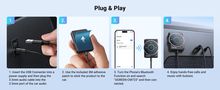Wireless Car Bluetooth 5.4 Receiver with AUX (3.5mm) Connector UGREEN/35002 6941876230020