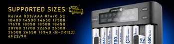 Laadija Li-ion ja Ni-MH silindrilistele akudele everActive UC-800 UC-800 5903205772169