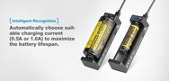 Зарядное устройство Li-ion аккумуляторы 3.7V 10440-26650 c LED, от USB XTAR-MC1PLUS 6952918320395