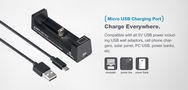 Зарядное устройство Li-ion аккумуляторы 3.7V 10440-26650 c LED, от USB XTAR-MC1PLUS 6952918320395