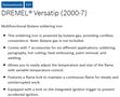 Газовый паяльник Dremel VersaTip (2000-7) + аксессуары F0132000JD 4053423300543