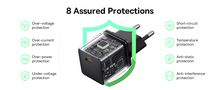 Wall Fast Charger Palm 20W USB-C QC3.0 PD3.0 with USB-C Cable 1m, Black P10111602113-01