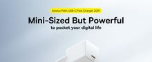 Wall Fast Charger Palm 20W USB-C QC3.0 PD3.0 with USB-C Cable 1m, White P10111602213-01 6932172677428