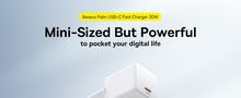 Wall Fast Charger Palm 30W USB-C QC3.0 PD3.0 with USB-C Cable 1m, White P10111605213-01 6932172677404