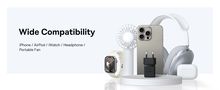Wall Fast Charger Palm 20W USB + USB-C QC3.0 PD3.0 with USB-C Cable 1m, Black P10111608113-01