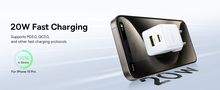 Wall Fast Charger Palm 20W USB + USB-C QC3.0 PD3.0 with USB-C Cable 1m, White P10111608213-01 6932172677374