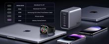 Desktop Fast Charger Nexode 300W USB-A + 4xUSB-C QC4.0+ PD3.1, Black UGREEN/90903B