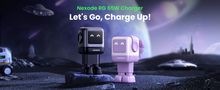 Wall Quick Charger Nexode Robot GaN 65W USB-A + 2xUSB-C QC4.0+ PD3.0, Black UGREEN/25685B 6941876236688