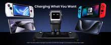 Wall Quick Charger Nexode Robot GaN 65W USB-A + 2xUSB-C QC4.0+ PD3.0, Black UGREEN/25685B 6941876236688