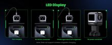 Wall Quick Charger Nexode Robot GaN 65W USB-A + 2xUSB-C QC4.0+ PD3.0, Black UGREEN/25685B 6941876236688
