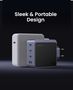 Wall Quick Charger Nexode S GaN 100W USB-A + 3xUSB-C QC4.0+ PD3.0, Grey UGREEN/35043