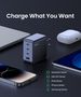 Wall Quick Charger Nexode S GaN 100W USB-A + 3xUSB-C QC4.0+ PD3.0, Grey UGREEN/35043