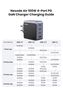 Wall Quick Charger Nexode S GaN 100W USB-A + 3xUSB-C QC4.0+ PD3.0, Grey UGREEN/35043