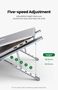 Foldable Desk Stand for Notebook (up to 17.3", Height Adjustment), Silver UGREEN/40289 6957303842896