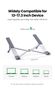 Foldable Desk Stand for Notebook (up to 17.3", Height Adjustment), Silver UGREEN/40289 6957303842896