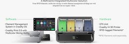 3D printer Creality HI Combo 260x260x300mm with CFS accessory CREALITY CREALITY-HI/COMBO 6971636404248