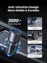 Automobilinis įkroviklis 75W 12-24V USB-A + 2xUSB-C QC3.0 PD3.0, pilkas UGREEN/35024 6941876230242