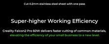 Laser engraver / cutter 60W laser 400x415mm Falcon2 Pro Creality CRE-1005010178 6971636402923