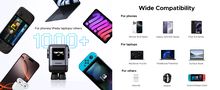 Настенное быстрое зарядное устройство Uno GaN 100W USB-A + 3xUSB-C QC4.0+ PD3.0, серый UGREEN/45515B 6941876249787