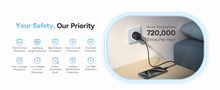 Wall Fast Charger PicoGo GaN 45W USB-C QC PD, Black P10176800123-00 6932172678364