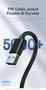 Šakotuvas USB-A 4 prievadų (USB 3.0) 15cm, pilkas B0005280B811-00 6932172636470