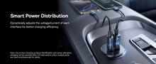 Automobilinis įkroviklis GoTrip 30W 12-24V USB-A + USB-C QC PD, juodas C00072300123-00 6932172687236