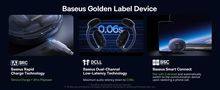 Belaidės Bluetooth 5.3 ausinės Eli Sport 1 su įkrovimo dėklu, juodos A00064400121-00 6932172648275