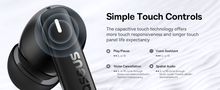 True Wireless Bluetooth 5.3 Earphones Bowie E19 with Charging Case, Black A00069600113-00 6932172655969