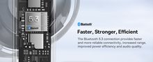 True Wireless Bluetooth 5.3 Earphones Bowie E19 with Charging Case, Black A00069600113-00 6932172655969