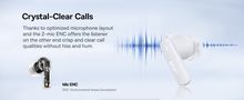 Tõelised juhtmevabad Bluetooth 5.3 kõrvaklapid Bowie E19 koos laadimiskohvriga, valge A00069600223-00 6932172655976