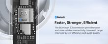 Tõelised juhtmevabad Bluetooth 5.3 kõrvaklapid Bowie E19 koos laadimiskohvriga, valge A00069600223-00 6932172655976