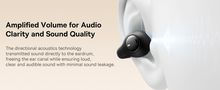 Открытые беспроводные наушники True Wireless Bluetooth 5.4 Earphones Bass 15 Clip с зарядным кейсом, черный A00079500113-00 6932172674335