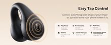 Открытые беспроводные наушники True Wireless Bluetooth 5.4 Earphones Bass 15 Clip с зарядным кейсом, черный A00079500113-00 6932172674335