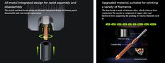 Сопло 0,4 мм "Unicorn" для K2PLUS / CREALITY-Hi CRE-4008030074 6971636403234