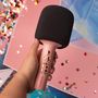 Belaidis Bluetooth karaoke mikrofonas su garsiakalbiu, juodas MXBM-600B 5900495094087