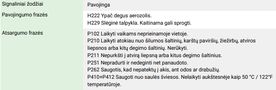 Aerozolis dūminių gaisro jutiklių tikrinimui PRF SMOKE 220ml PRF SMOKE 6417128100125