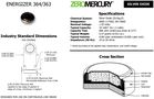 Silver Oxide Battery 364/363 (SR60, V364, SR621SW) 19mAh 1.55V Energizer 364/ENE 7638900107753