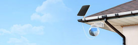 Wireless Camera 4G LTE, 3MP, with SIM card slot, 10 400mAh, USB-C, MicroSD up to 512GB CS-EB8-4G 6941545614625