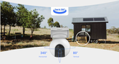 Wireless Camera 4G LTE, 3MP, with SIM card slot, 10 400mAh, USB-C, MicroSD up to 512GB CS-EB8-4G 6941545614625